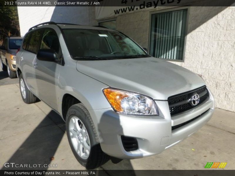 Classic Silver Metallic / Ash 2012 Toyota RAV4 I4 4WD