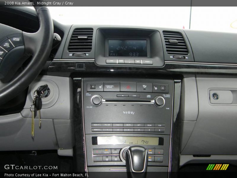 Midnight Gray / Gray 2008 Kia Amanti