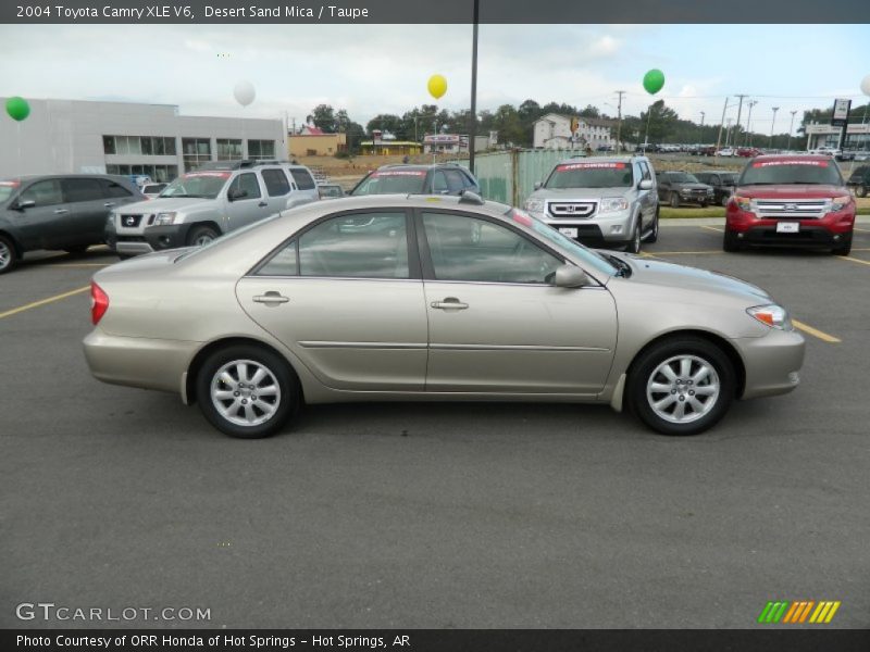Desert Sand Mica / Taupe 2004 Toyota Camry XLE V6