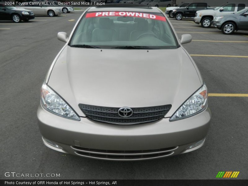 Desert Sand Mica / Taupe 2004 Toyota Camry XLE V6