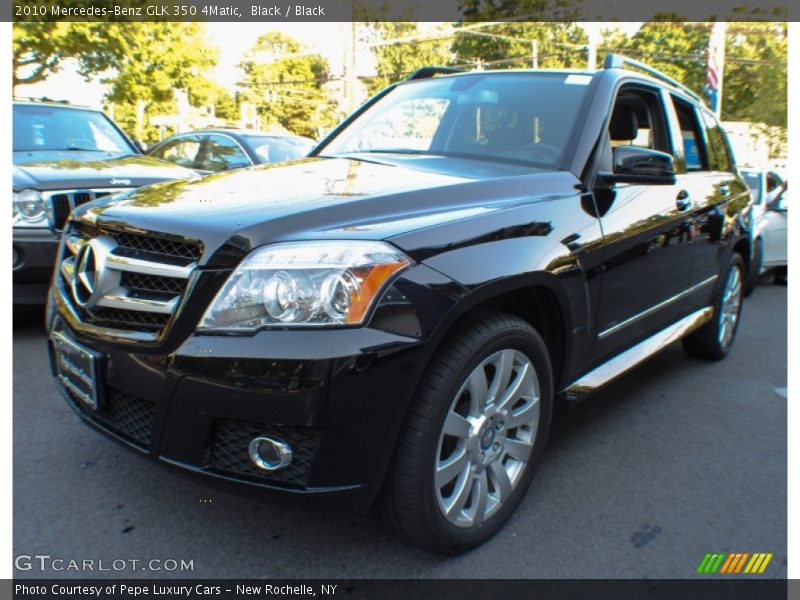 Black / Black 2010 Mercedes-Benz GLK 350 4Matic