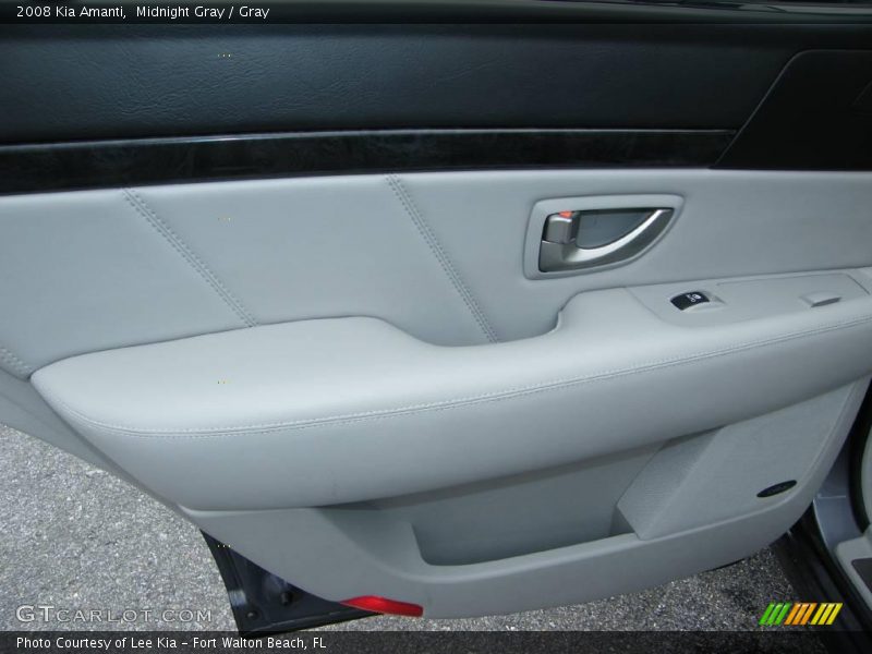 Midnight Gray / Gray 2008 Kia Amanti