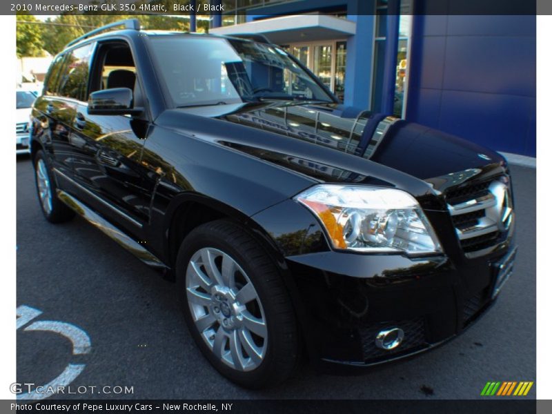 Black / Black 2010 Mercedes-Benz GLK 350 4Matic