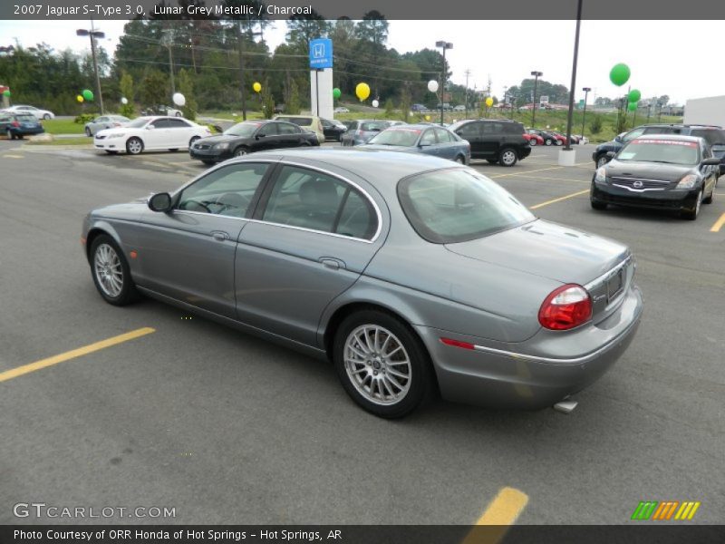 Lunar Grey Metallic / Charcoal 2007 Jaguar S-Type 3.0
