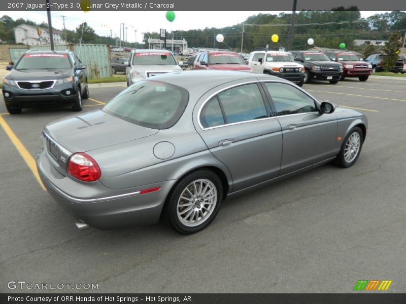 Lunar Grey Metallic / Charcoal 2007 Jaguar S-Type 3.0