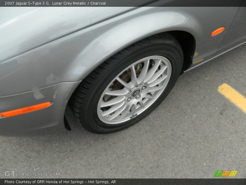 Lunar Grey Metallic / Charcoal 2007 Jaguar S-Type 3.0