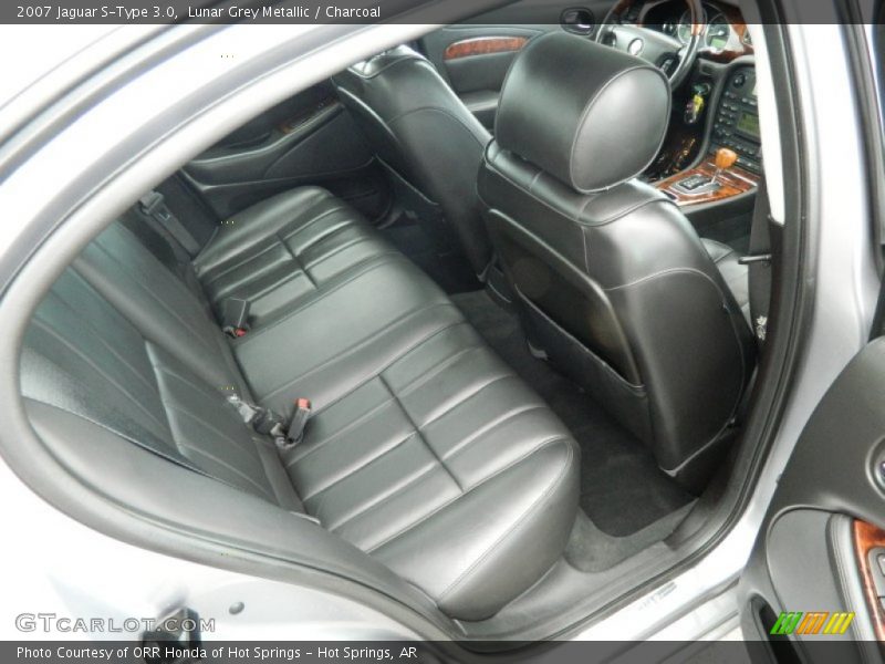 Rear Seat of 2007 S-Type 3.0