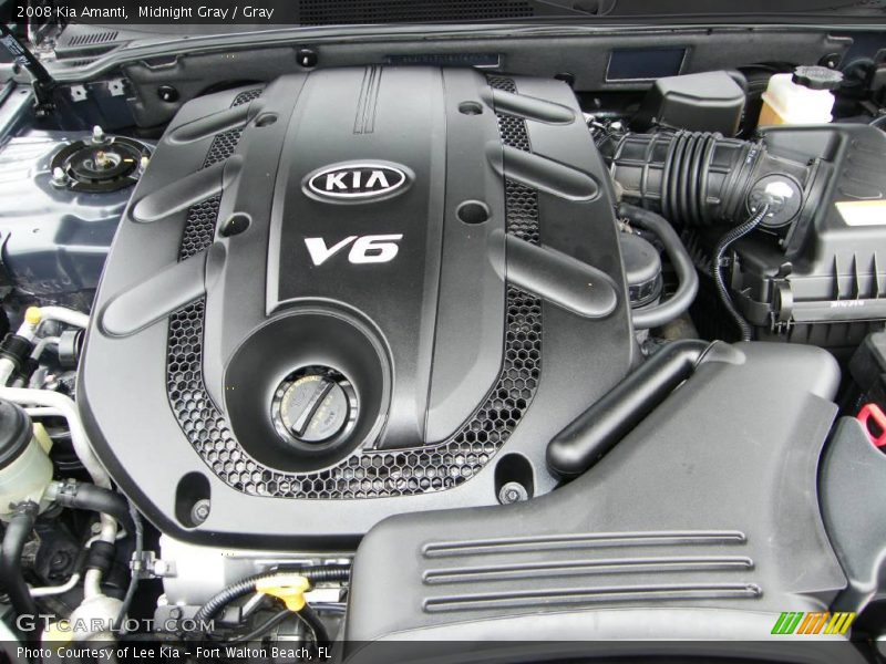 Midnight Gray / Gray 2008 Kia Amanti