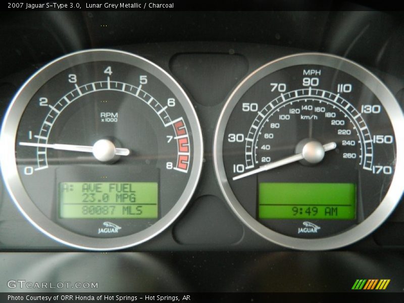  2007 S-Type 3.0 3.0 Gauges