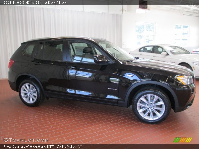 Jet Black / Black 2013 BMW X3 xDrive 28i