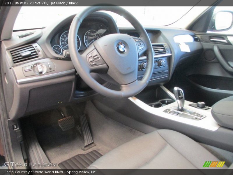 Jet Black / Black 2013 BMW X3 xDrive 28i