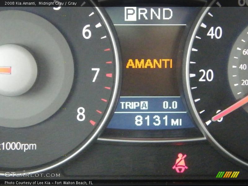 Midnight Gray / Gray 2008 Kia Amanti
