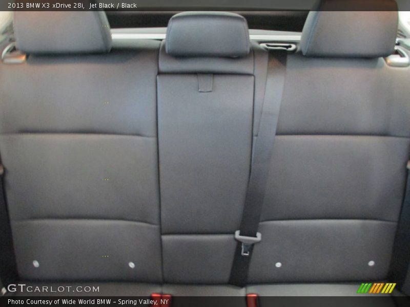 Jet Black / Black 2013 BMW X3 xDrive 28i