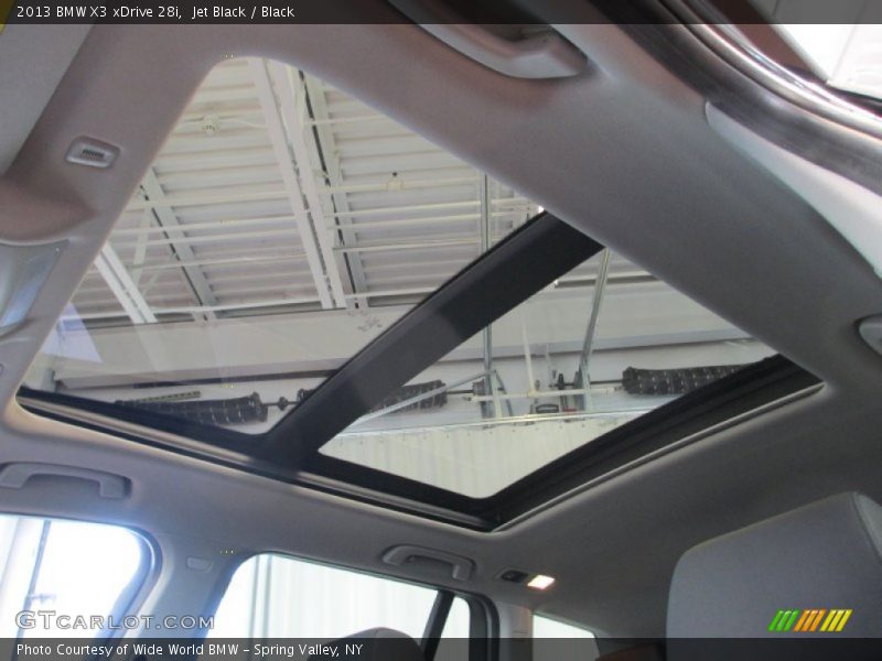 Jet Black / Black 2013 BMW X3 xDrive 28i