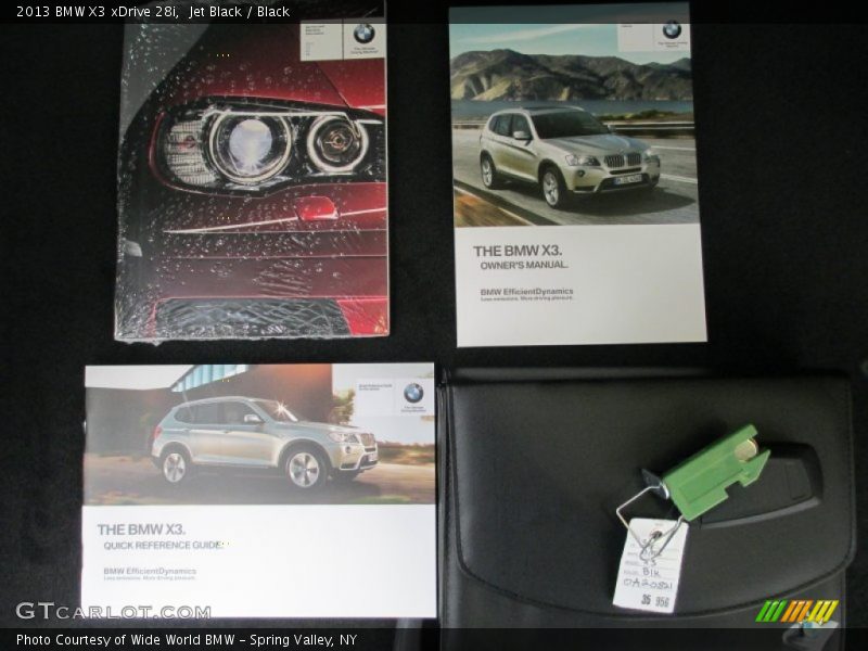 Jet Black / Black 2013 BMW X3 xDrive 28i