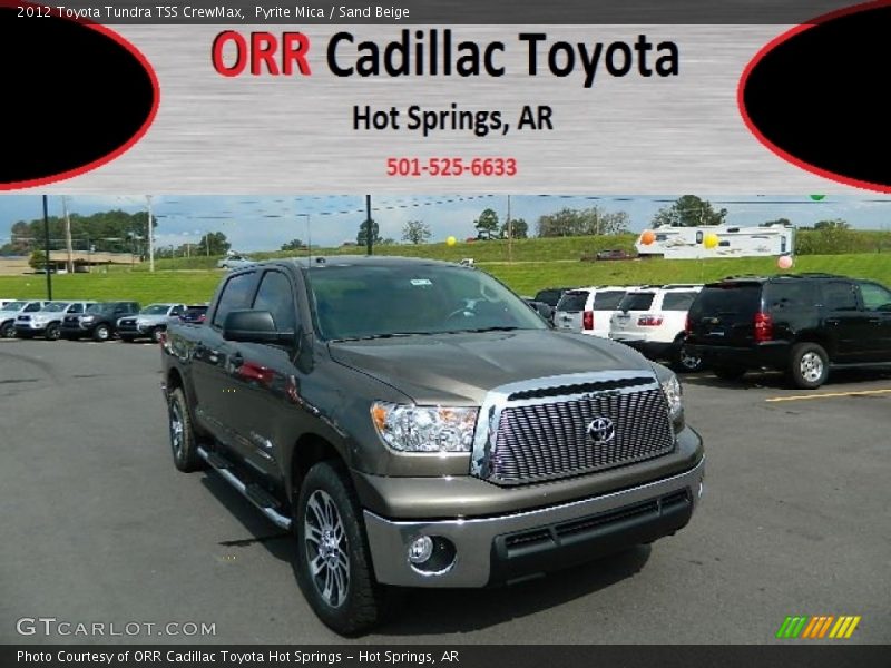 Pyrite Mica / Sand Beige 2012 Toyota Tundra TSS CrewMax