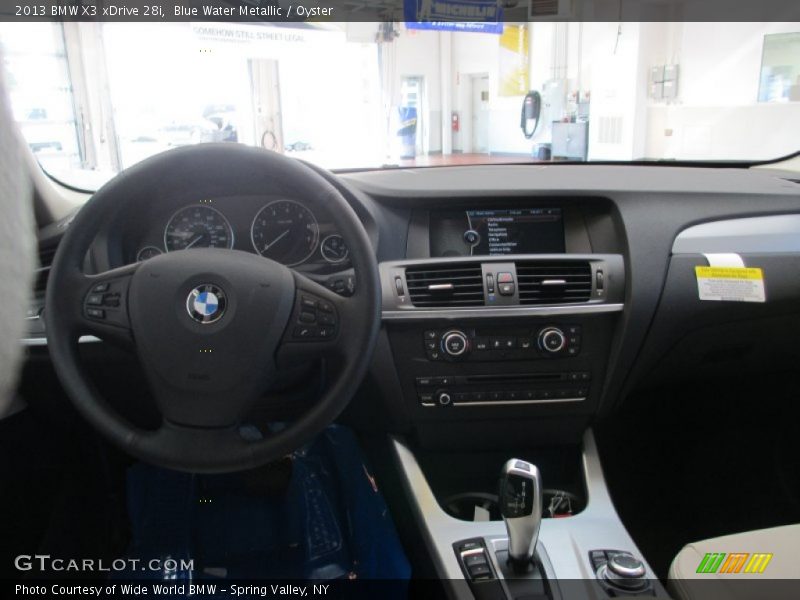 Blue Water Metallic / Oyster 2013 BMW X3 xDrive 28i