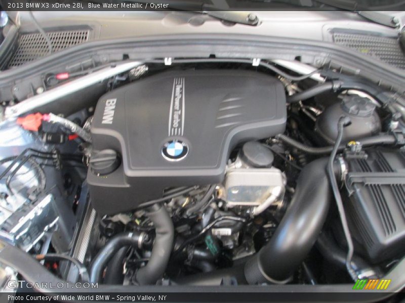  2013 X3 xDrive 28i Engine - 2.0 Liter DI TwinPower-Turbocharged DOHC 16-Valve VVT 4 Cylinder