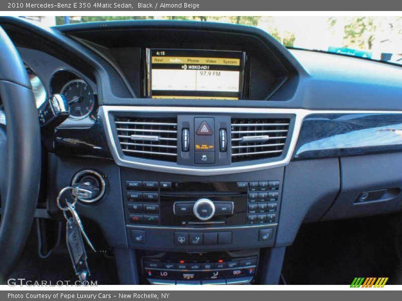 Black / Almond Beige 2010 Mercedes-Benz E 350 4Matic Sedan