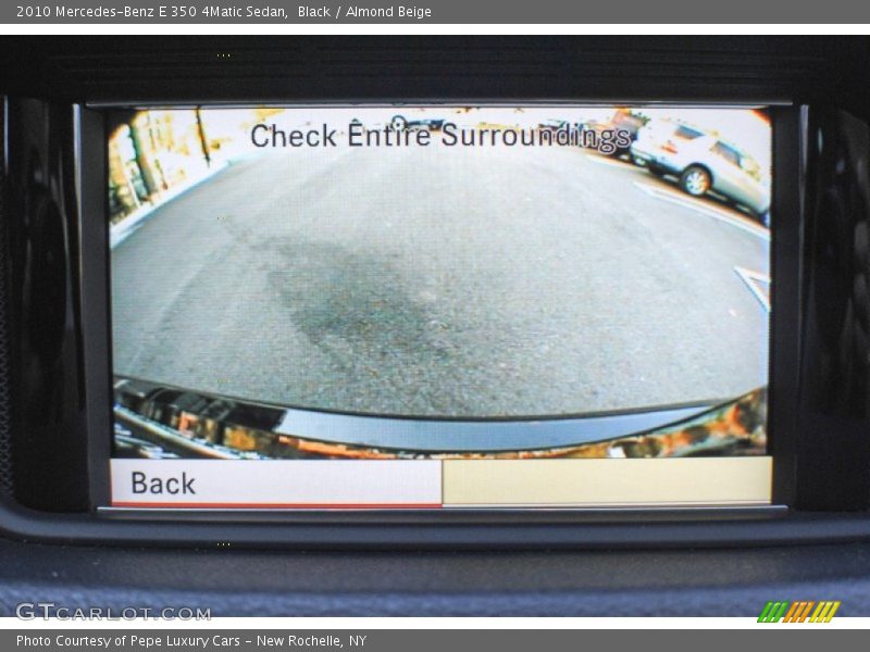 Black / Almond Beige 2010 Mercedes-Benz E 350 4Matic Sedan