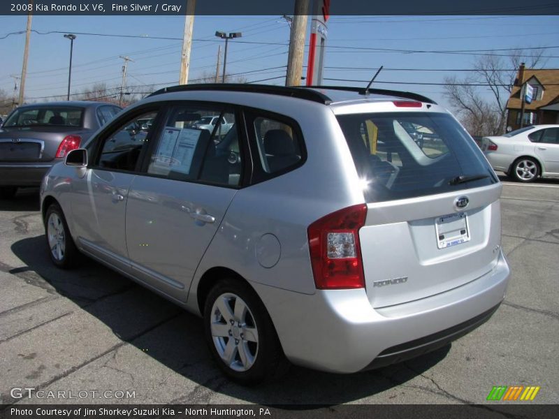 Fine Silver / Gray 2008 Kia Rondo LX V6
