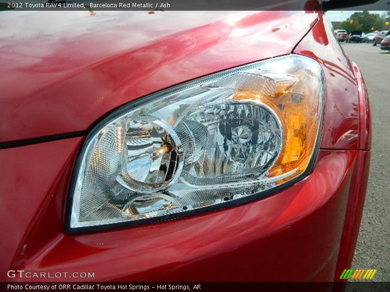 Barcelona Red Metallic / Ash 2012 Toyota RAV4 Limited