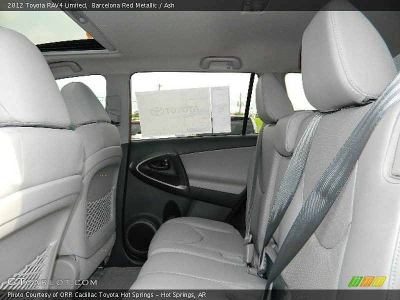 Barcelona Red Metallic / Ash 2012 Toyota RAV4 Limited