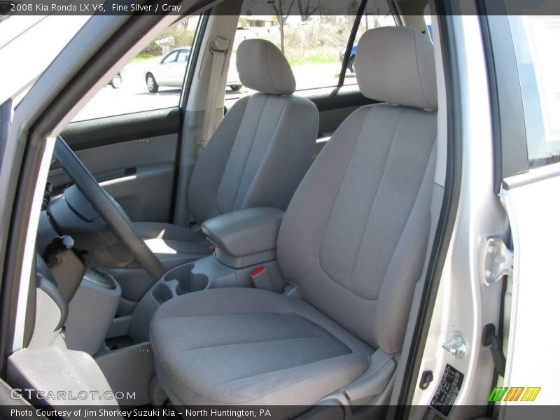Fine Silver / Gray 2008 Kia Rondo LX V6