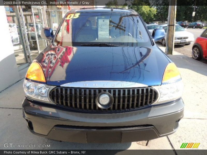 Indigo Blue Metallic / Gray 2003 Buick Rendezvous CXL