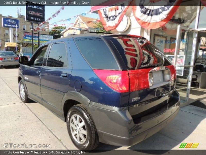 Indigo Blue Metallic / Gray 2003 Buick Rendezvous CXL