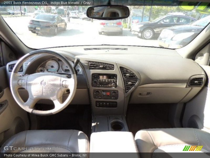 Indigo Blue Metallic / Gray 2003 Buick Rendezvous CXL