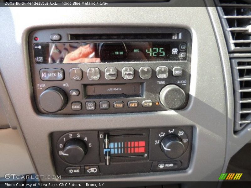 Indigo Blue Metallic / Gray 2003 Buick Rendezvous CXL