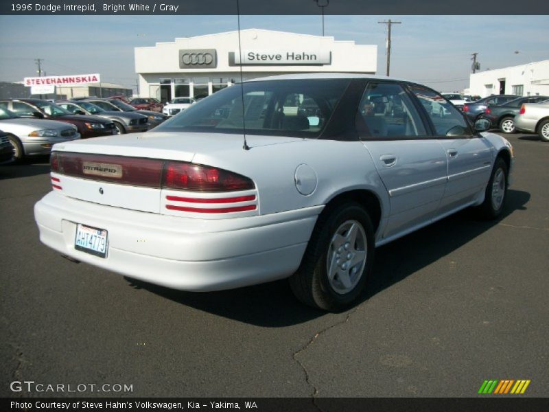 Bright White / Gray 1996 Dodge Intrepid