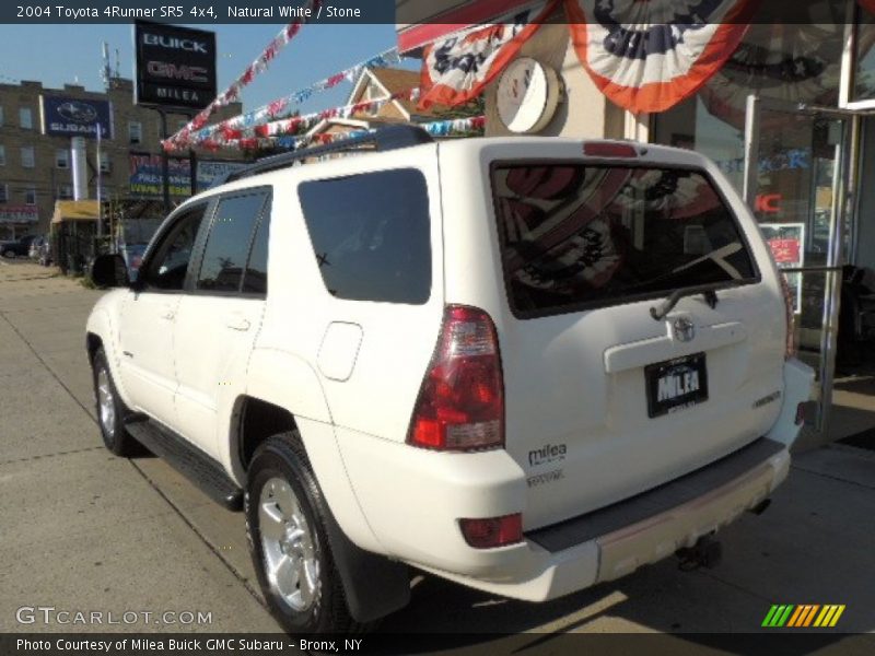 Natural White / Stone 2004 Toyota 4Runner SR5 4x4