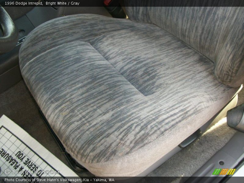 Bright White / Gray 1996 Dodge Intrepid