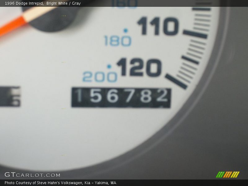 Bright White / Gray 1996 Dodge Intrepid