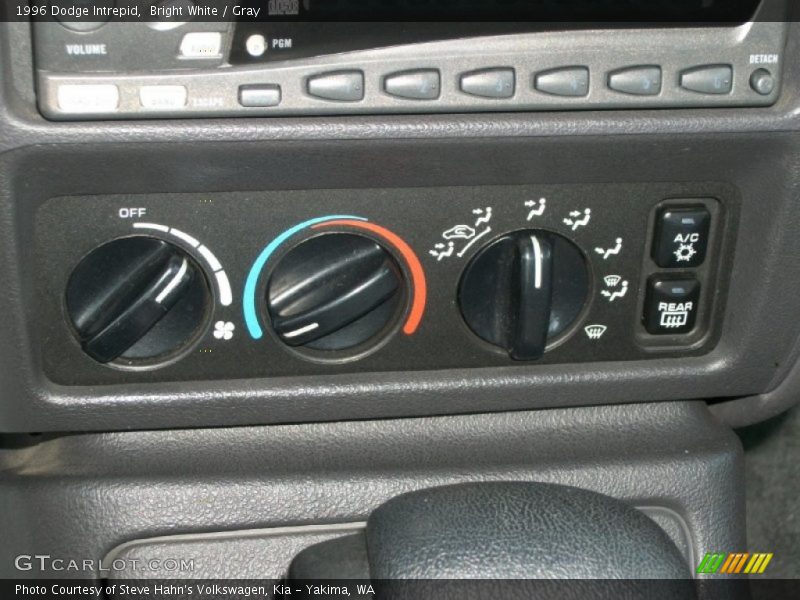 Bright White / Gray 1996 Dodge Intrepid