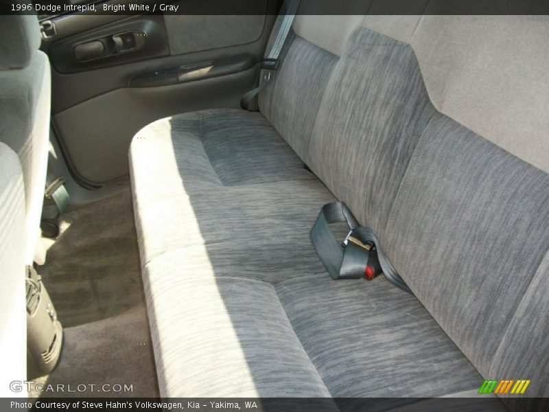 Bright White / Gray 1996 Dodge Intrepid