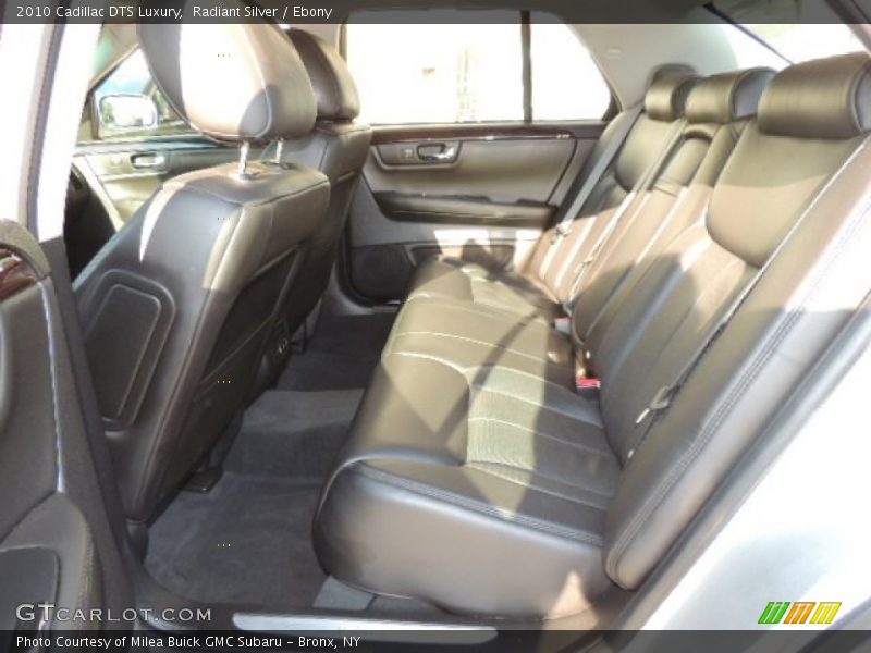 Radiant Silver / Ebony 2010 Cadillac DTS Luxury