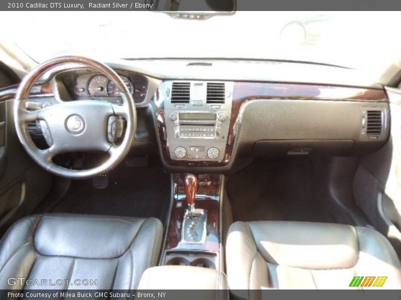 Radiant Silver / Ebony 2010 Cadillac DTS Luxury