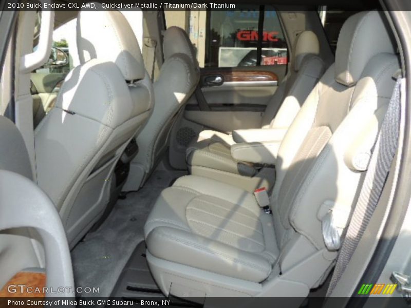 Quicksilver Metallic / Titanium/Dark Titanium 2010 Buick Enclave CXL AWD