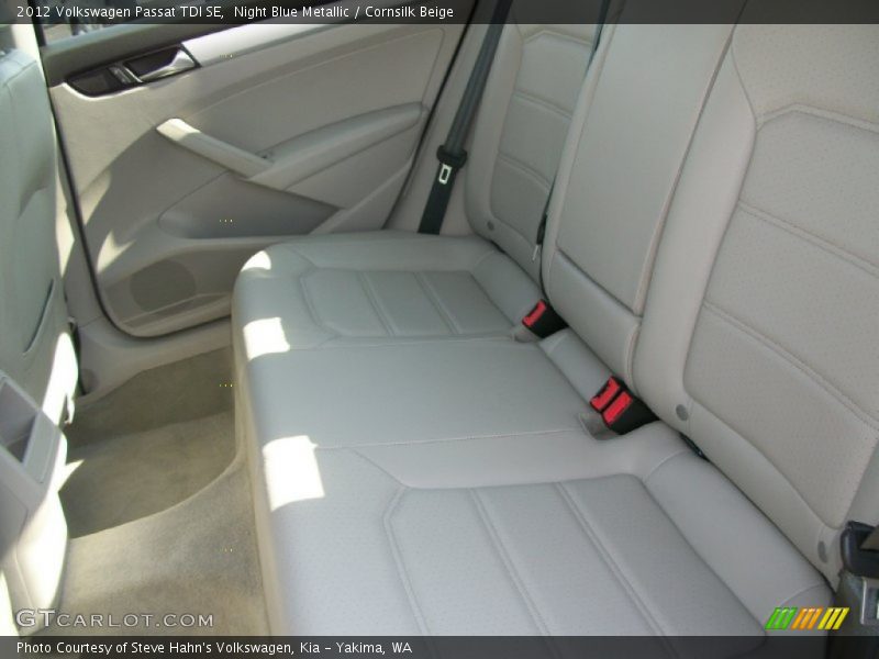 Night Blue Metallic / Cornsilk Beige 2012 Volkswagen Passat TDI SE