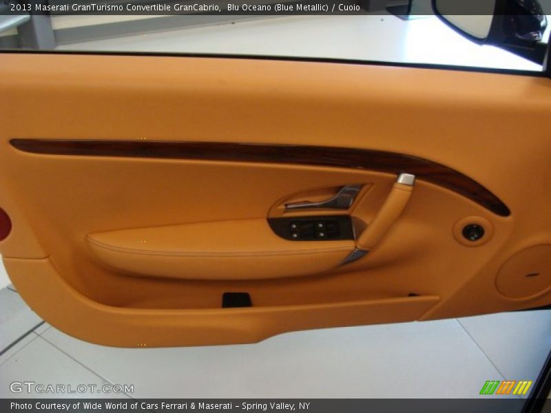 Blu Oceano (Blue Metallic) / Cuoio 2013 Maserati GranTurismo Convertible GranCabrio