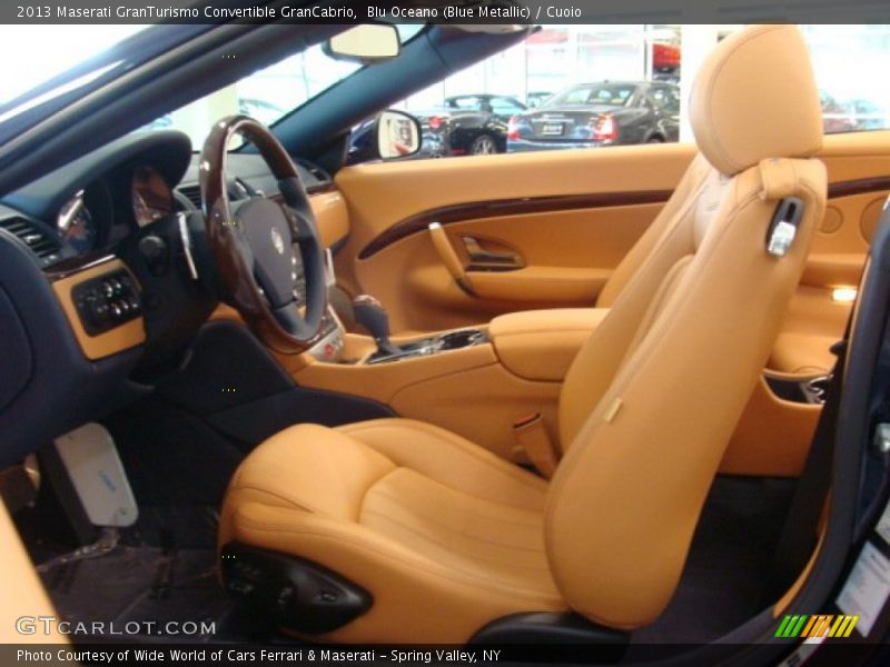  2013 GranTurismo Convertible GranCabrio Cuoio Interior