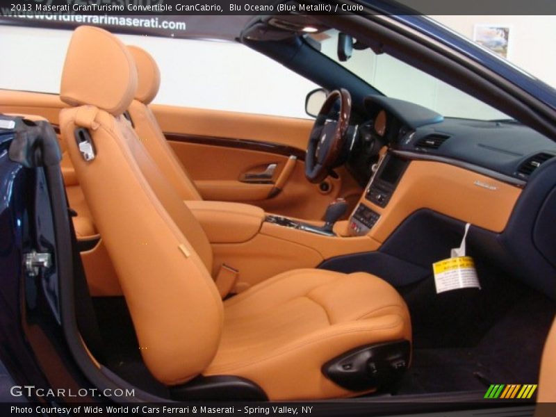  2013 GranTurismo Convertible GranCabrio Cuoio Interior