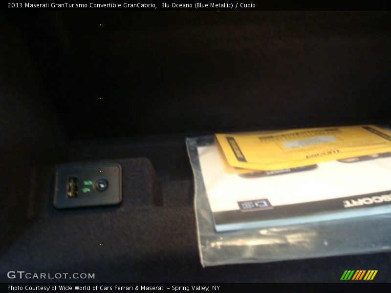 Blu Oceano (Blue Metallic) / Cuoio 2013 Maserati GranTurismo Convertible GranCabrio
