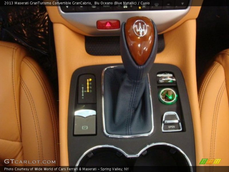  2013 GranTurismo Convertible GranCabrio 6 Speed ZF Paddle-Shift Automatic Shifter