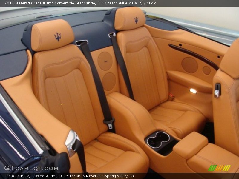  2013 GranTurismo Convertible GranCabrio Cuoio Interior