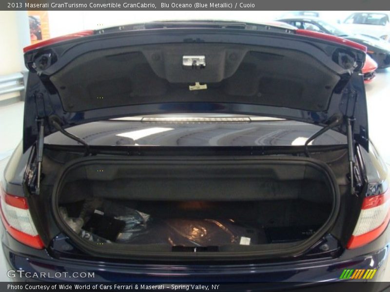 Blu Oceano (Blue Metallic) / Cuoio 2013 Maserati GranTurismo Convertible GranCabrio
