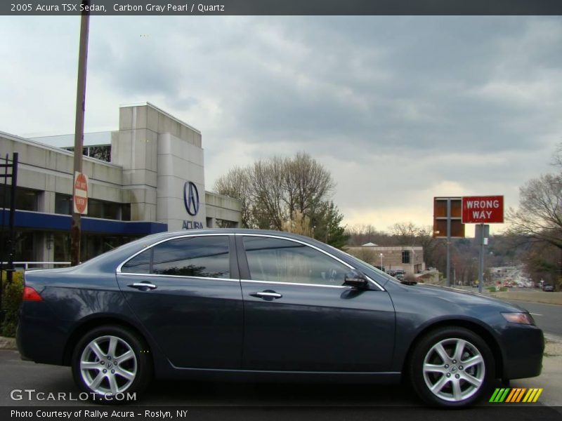 Carbon Gray Pearl / Quartz 2005 Acura TSX Sedan